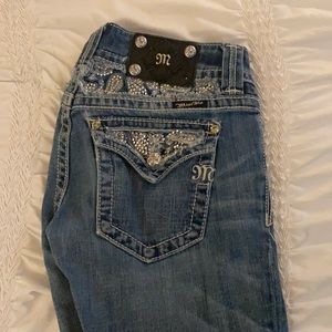 Miss Me BeDazzled Boot Cut Jeans 👖✨